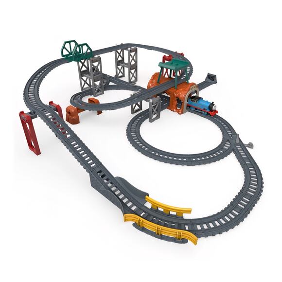 Thomas & Friends TrackMaster Train Builder Set 67 Piece Fisher-Price Gift - Picture 1 of 15